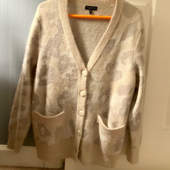 rag & bone leopard sweater